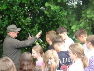 Szkolenie z rozpoznawania liści w Przedborskim Parku Krajobrazowym, 