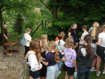 Szkolenie z rozpoznawania liści w Przedborskim Parku Krajobrazowym, 