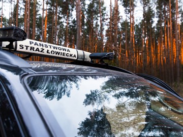 Patrol straży PPK z Państwową Strażą Łowiecką w Łodzi, wiosna 2026., 