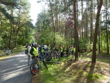 Rajd rowerowy po ZPK z SP w Kraszkowicach, <p>K.&nbsp;Kierniakiewicz</p>